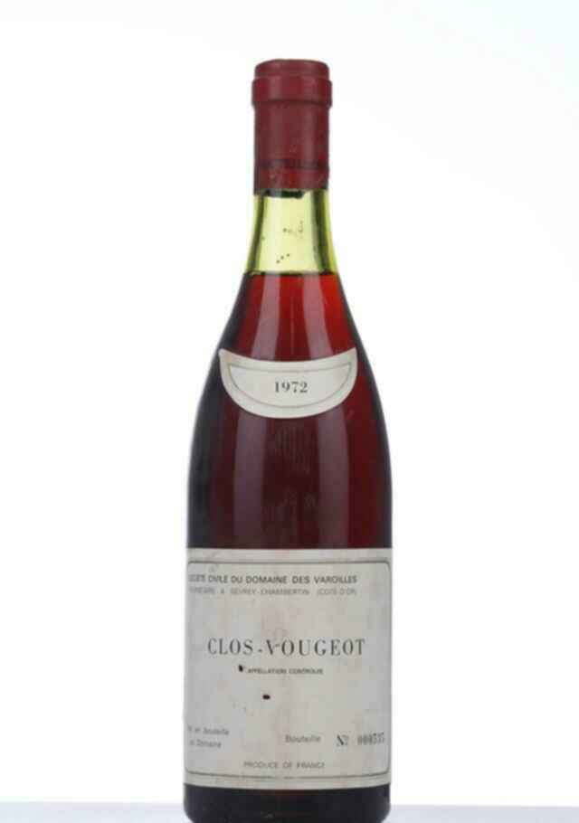 Domaine Des Varoilles Clos Vougeot Grand Cru 1972