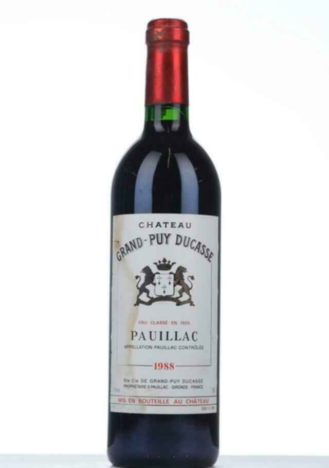 Chateau Grand Puy Ducasse 1988
