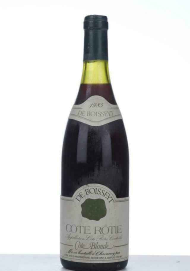 De Boisseyt Cote Rôtie Côte Blonde 1985