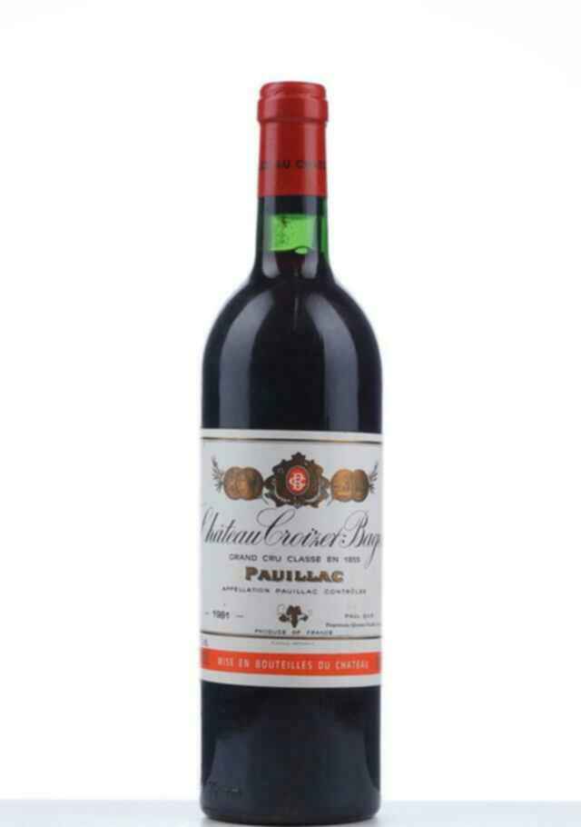Chateau Croizet Bages 1981