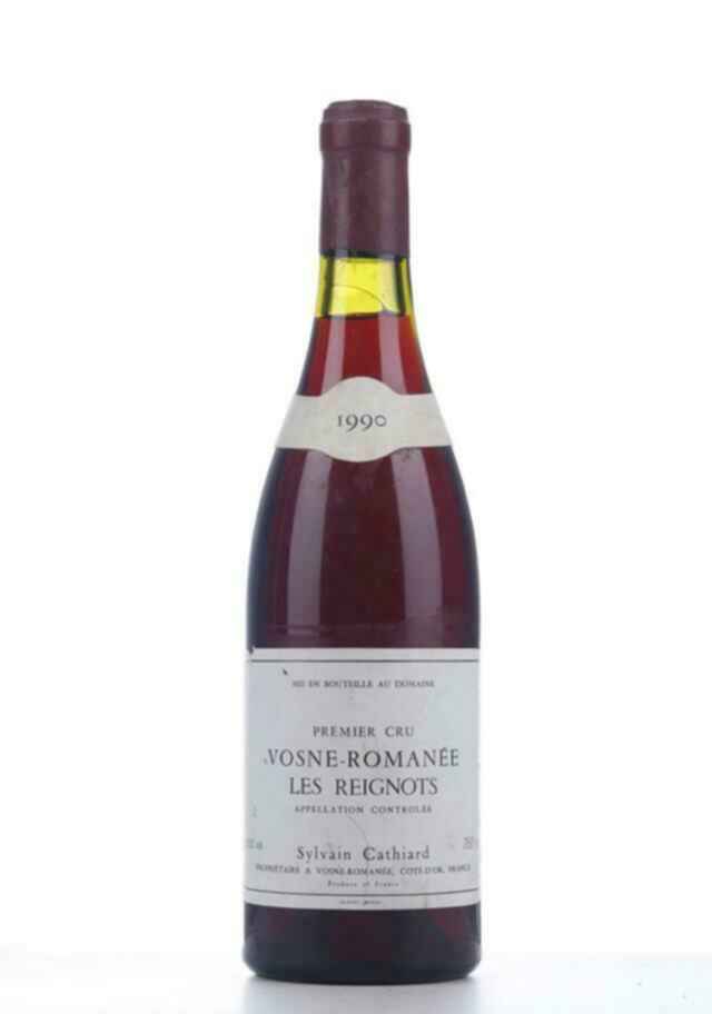 Sylvain Cathiard Vosne Romanee Les Reignots 1er Cru 1990