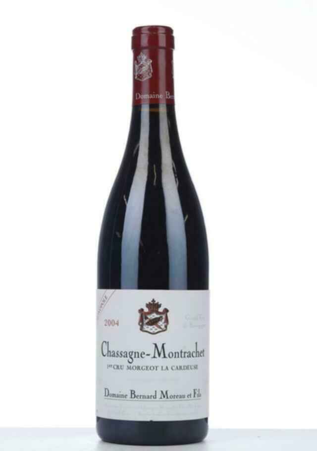 Bernard Moreau Chassagne Montrachet Morgeot La Cardeuse Rouge 1er Cru 2004