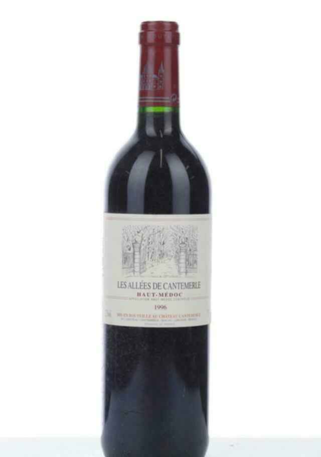 Chateau Cantemerle Les Allees De Cantemerle 1996