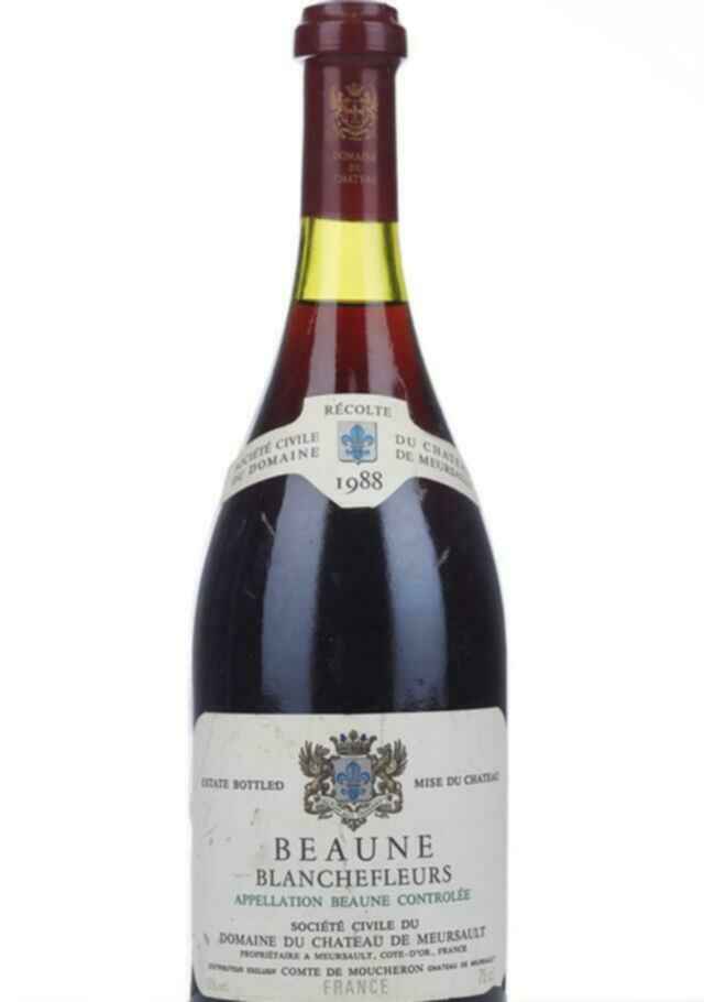 Chateau De Meursault Beaune Blanchefleurs 1988