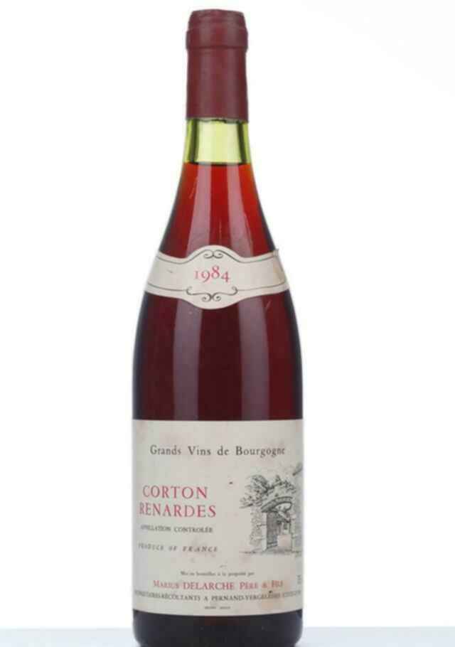 Marius Delarche Corton Renardes Grand Cru 1984