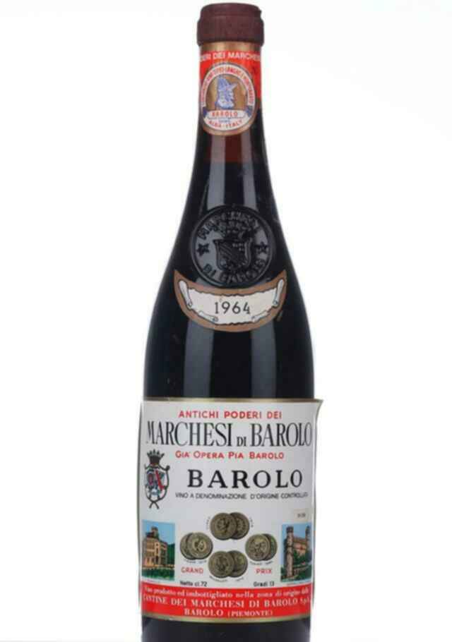 Marchesi Di Barolo Barolo 1964
