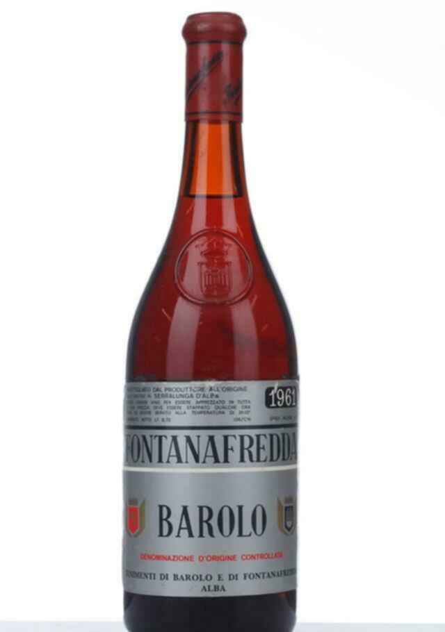 Fontanafredda Barolo 1961