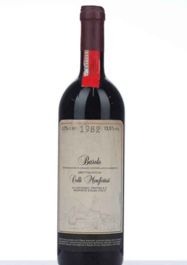 Conterno Fantino Barolo Colli Monfortesi 1982
