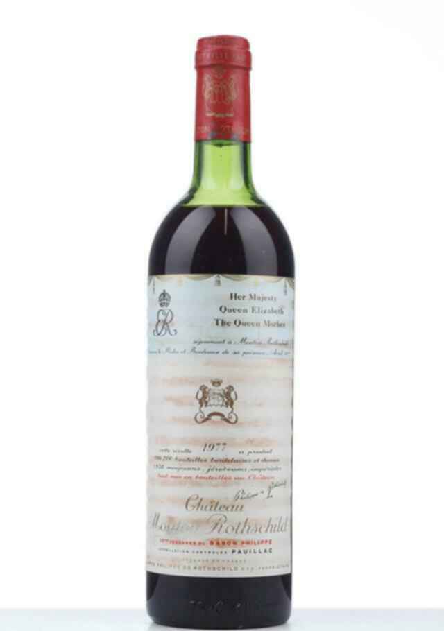 Chateau Mouton Rothschild 1977