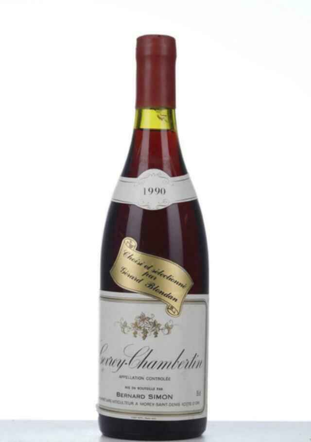 Bernard Simon Gevrey Chambertin 1990