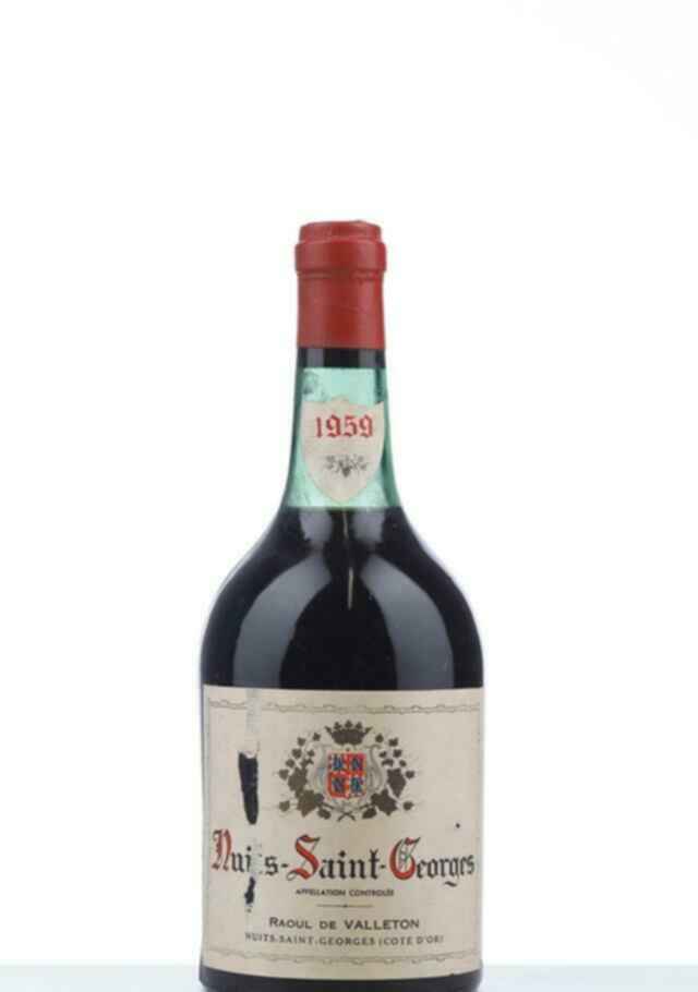 Raoul De Valleton Nuits St Georges 1959