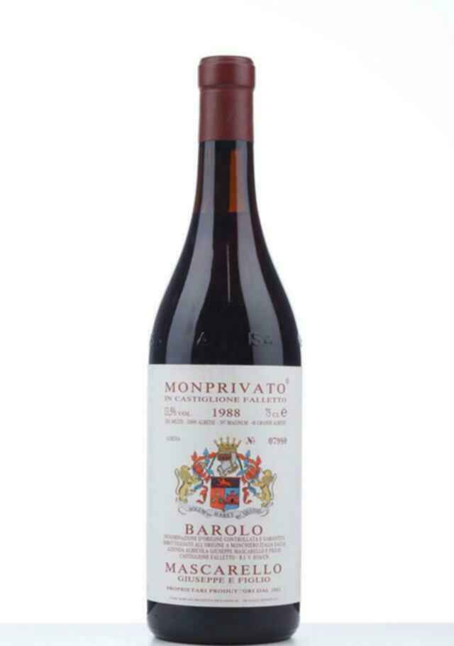 Giuseppe Mascarello Barolo Monprivato 1988