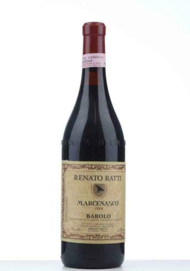 Renato Ratti Barolo Marcenasco 1994