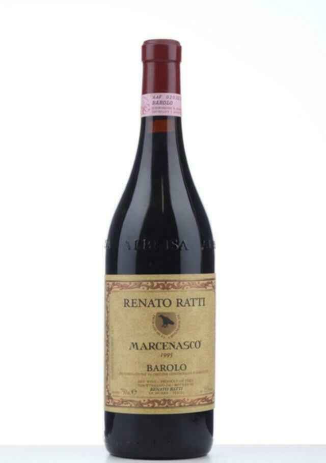 Renato Ratti Barolo Marcenasco 1995