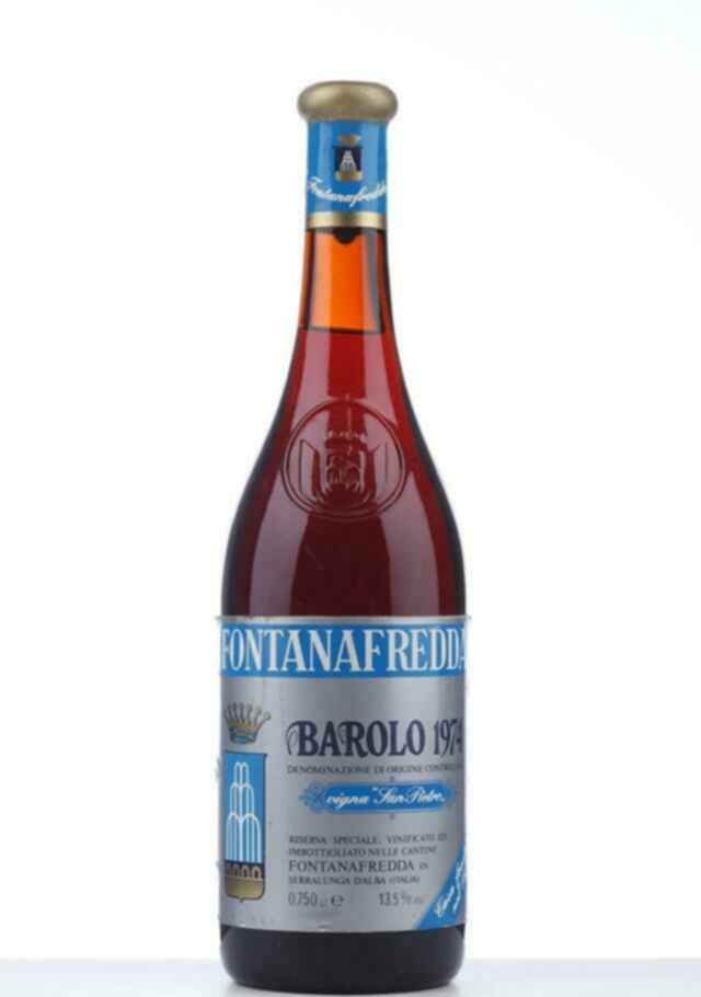 Fontanafredda Barolo Riserva San Pietro 1974
