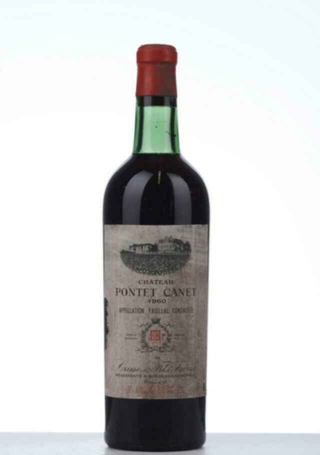 Chateau Pontet Canet 1960