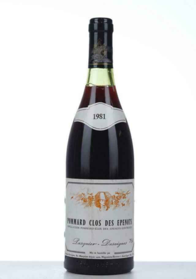 Pasquier Desvignes Pommard Clos Des Epenots 1981