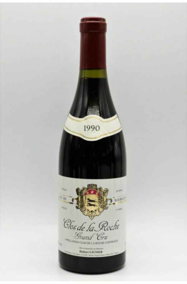 Hubert Lignier Clos De La Roche Grand Cru 1990