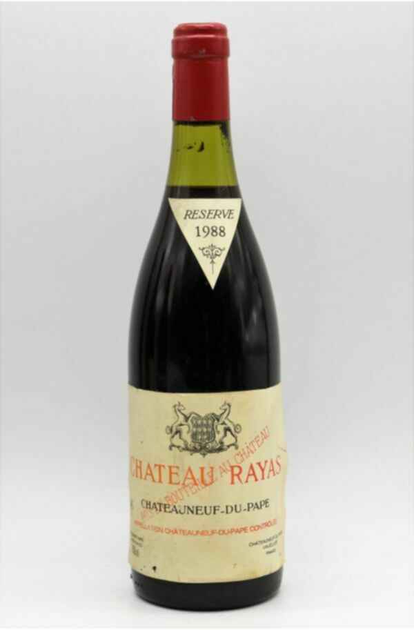 Rayas  Chateauneuf Du Pape Reserve 1988