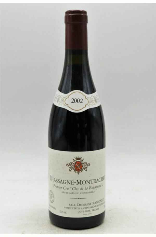 Ramonet Chassagne Montrachet La Boudriotte 1er Cru 2002