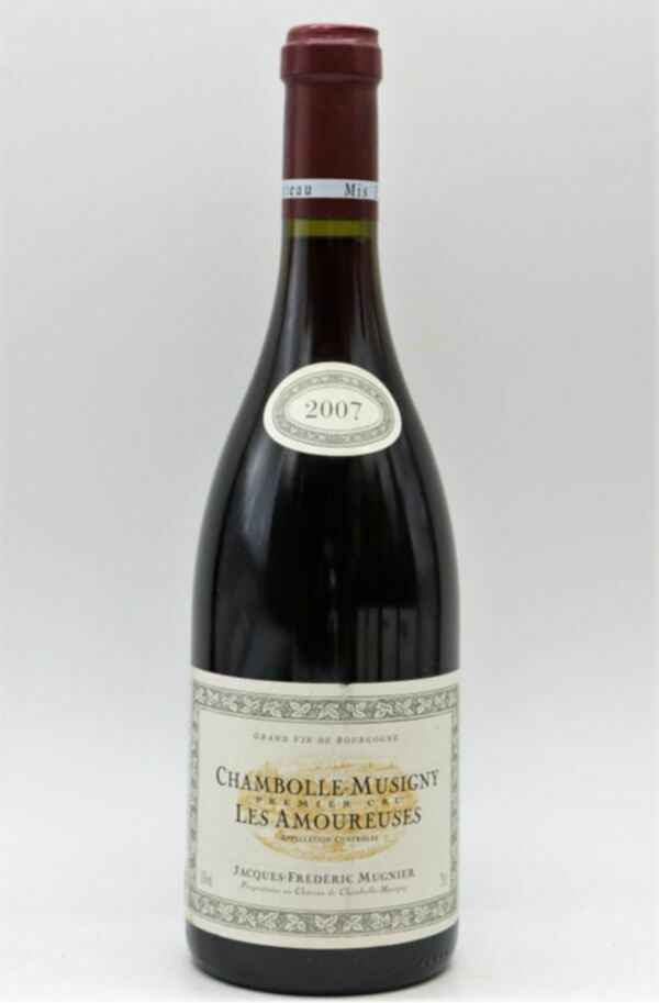 Jacques Frederic Mugnier Chambolle Musigny Les Amoureuses 1er Cru 2007