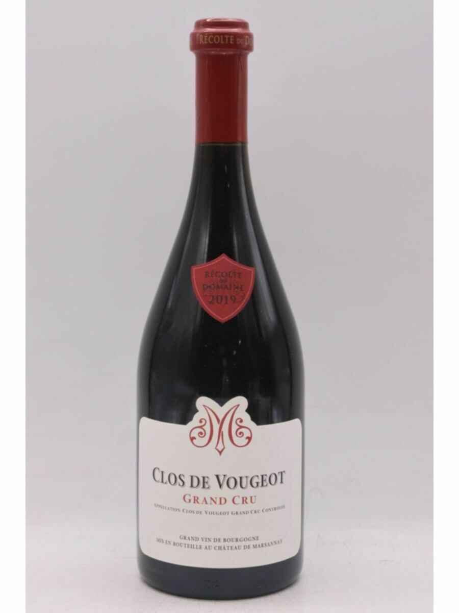 Chateau De Marsannay Clos Vougeot Grand Cru 2019
