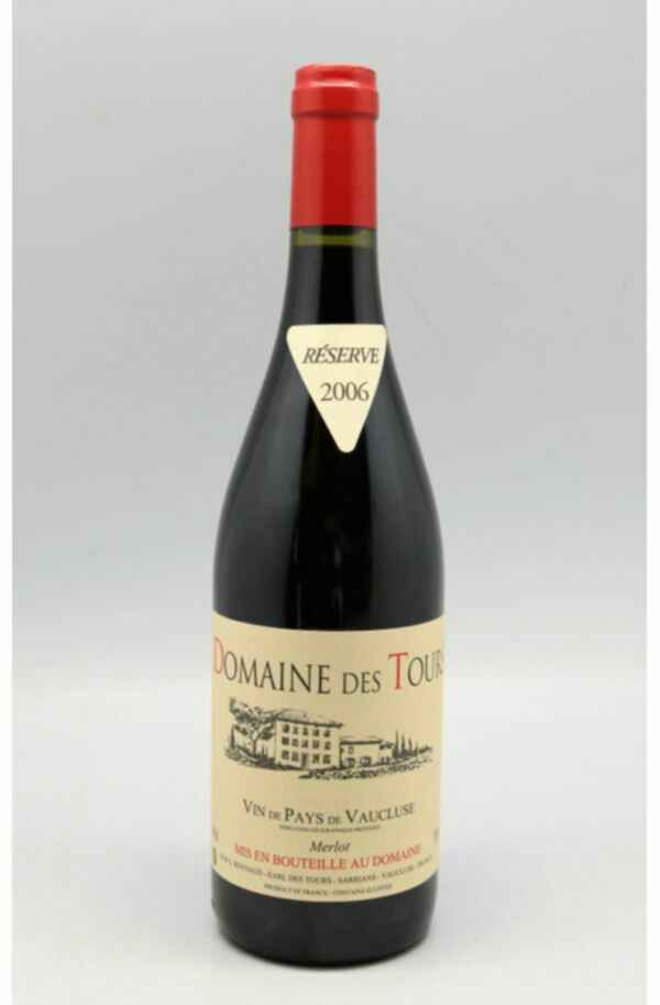 Rayas Domaine Des Tours  Vaucluse Merlot Reserve 2006