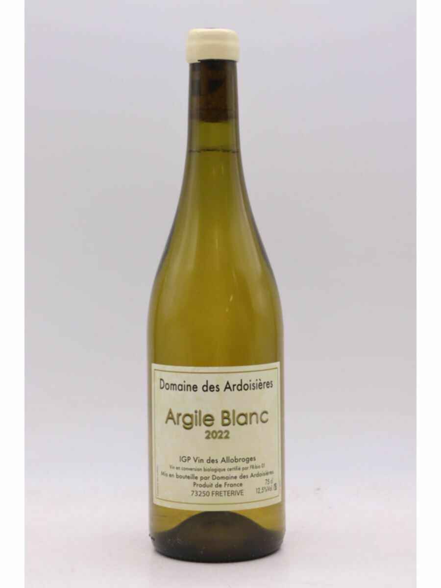 Ardoisieres Vin Des Allobroges Saint Pierre De Soucy Argile Blanc 2022