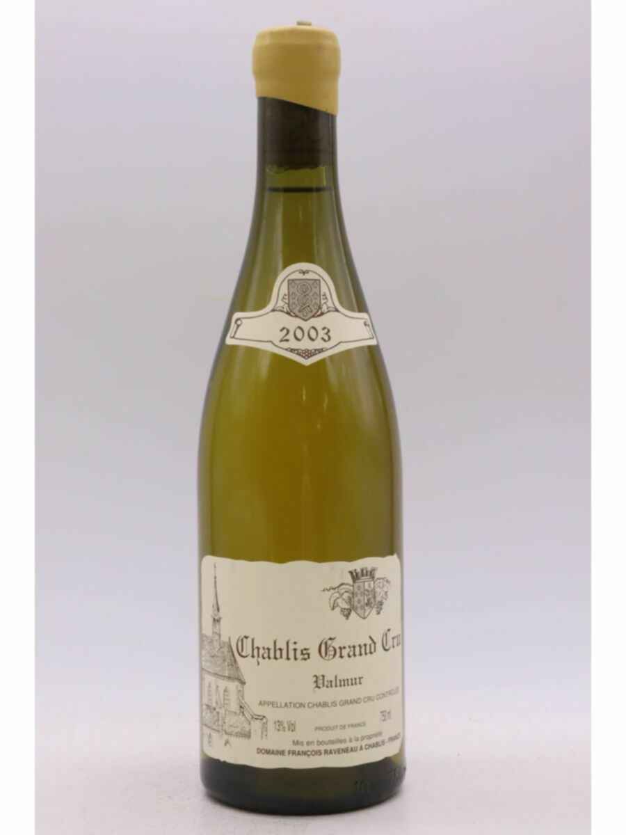 Francois Raveneau Chablis Valmur Grand Cru 2003
