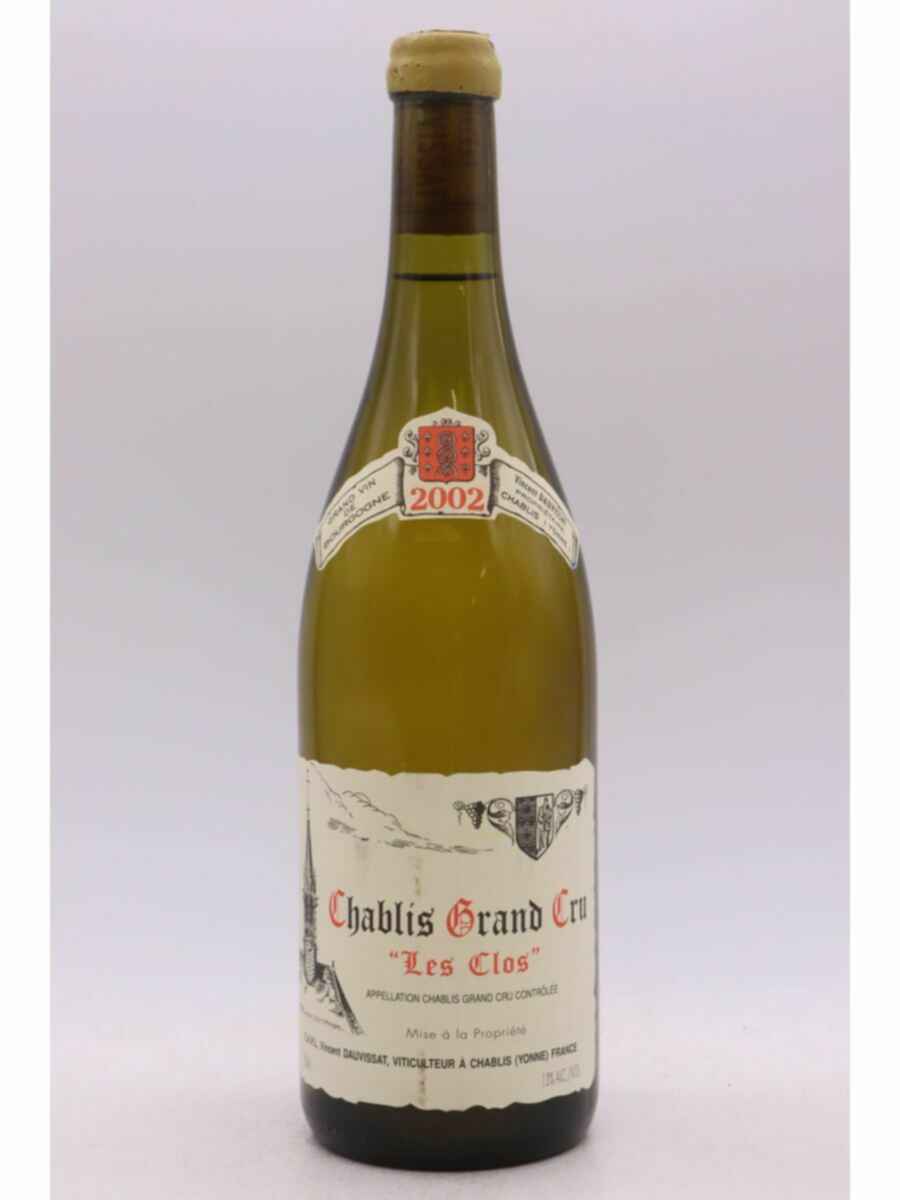 Vincent Dauvissat Chablis Les Clos Grand Cru 2002