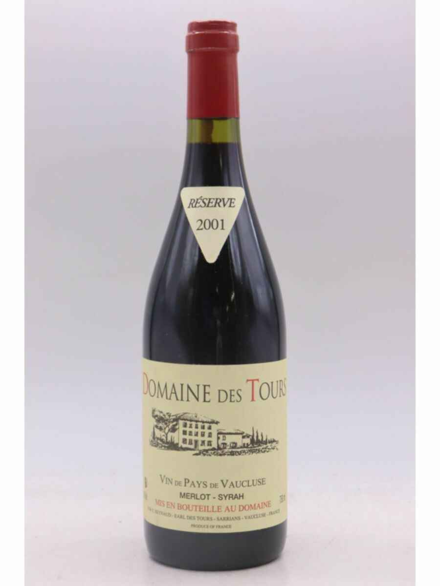 Rayas Domaine Des Tours Vaucluse Merlot-syrah Reserve 2001