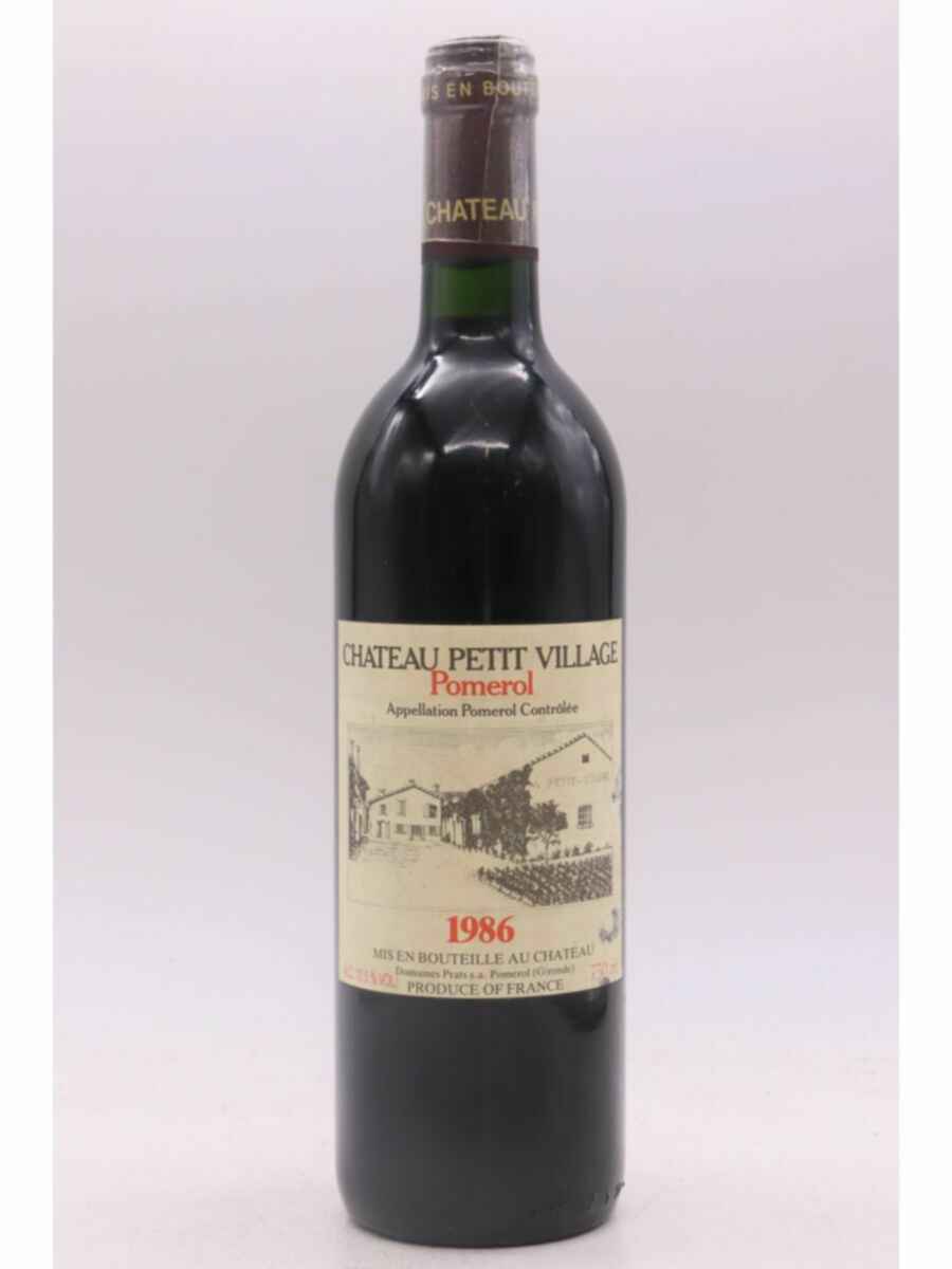 Chateau Petit Village 1986