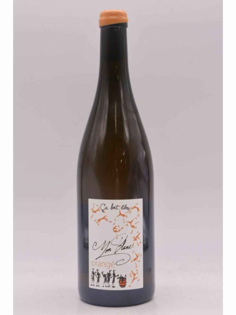 Bastien Godard Savoie Ca Boit Libre Mon Blanc Orange Chasselas 2022