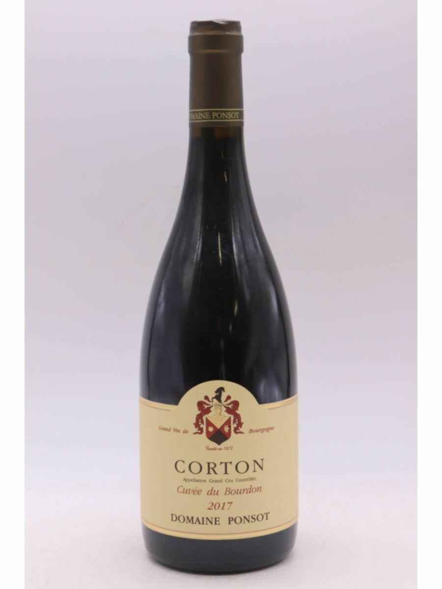 Ponsot Corton Cuvee Du Bourdon Grand Cru 2017