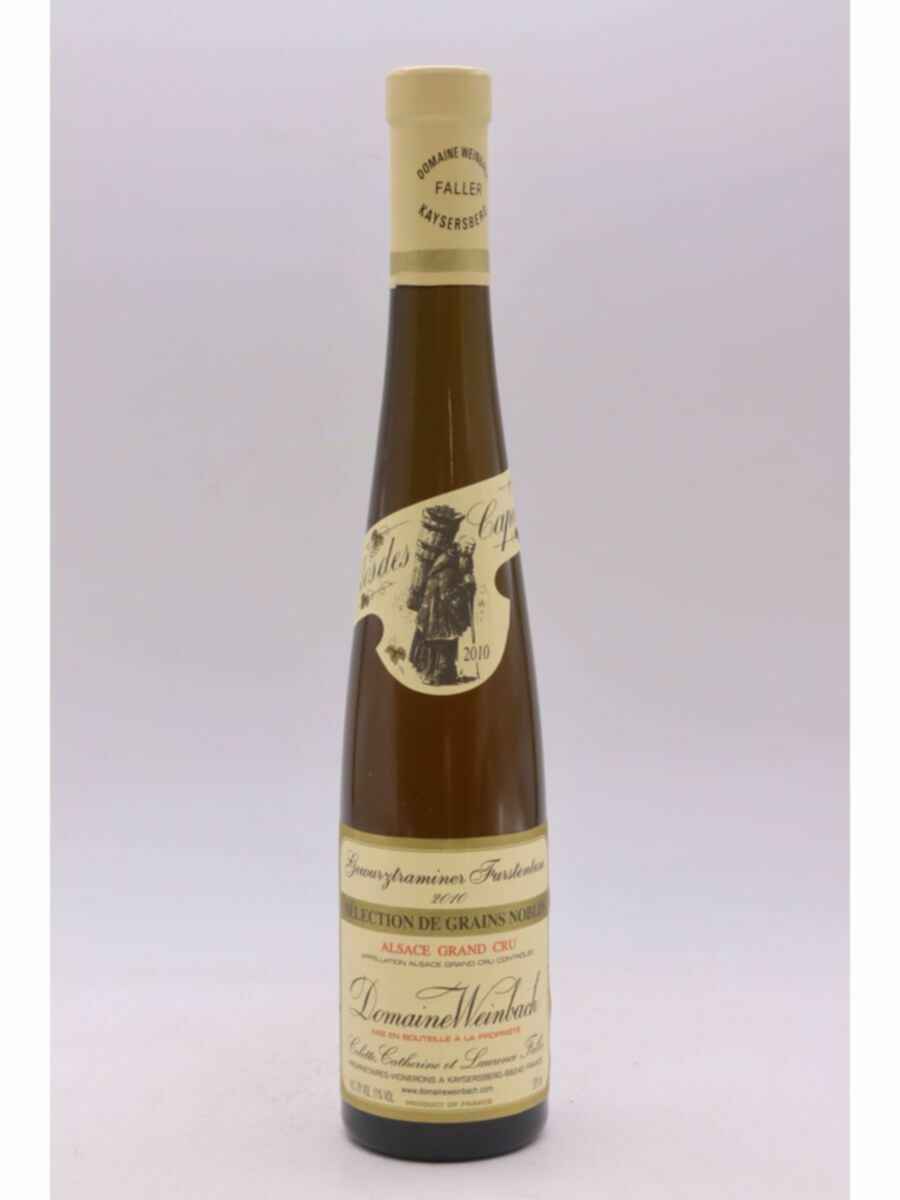 Weinbach Alsace Grand Cru Gewurztraminer Furstentum Selection De Grains Nobles 2010