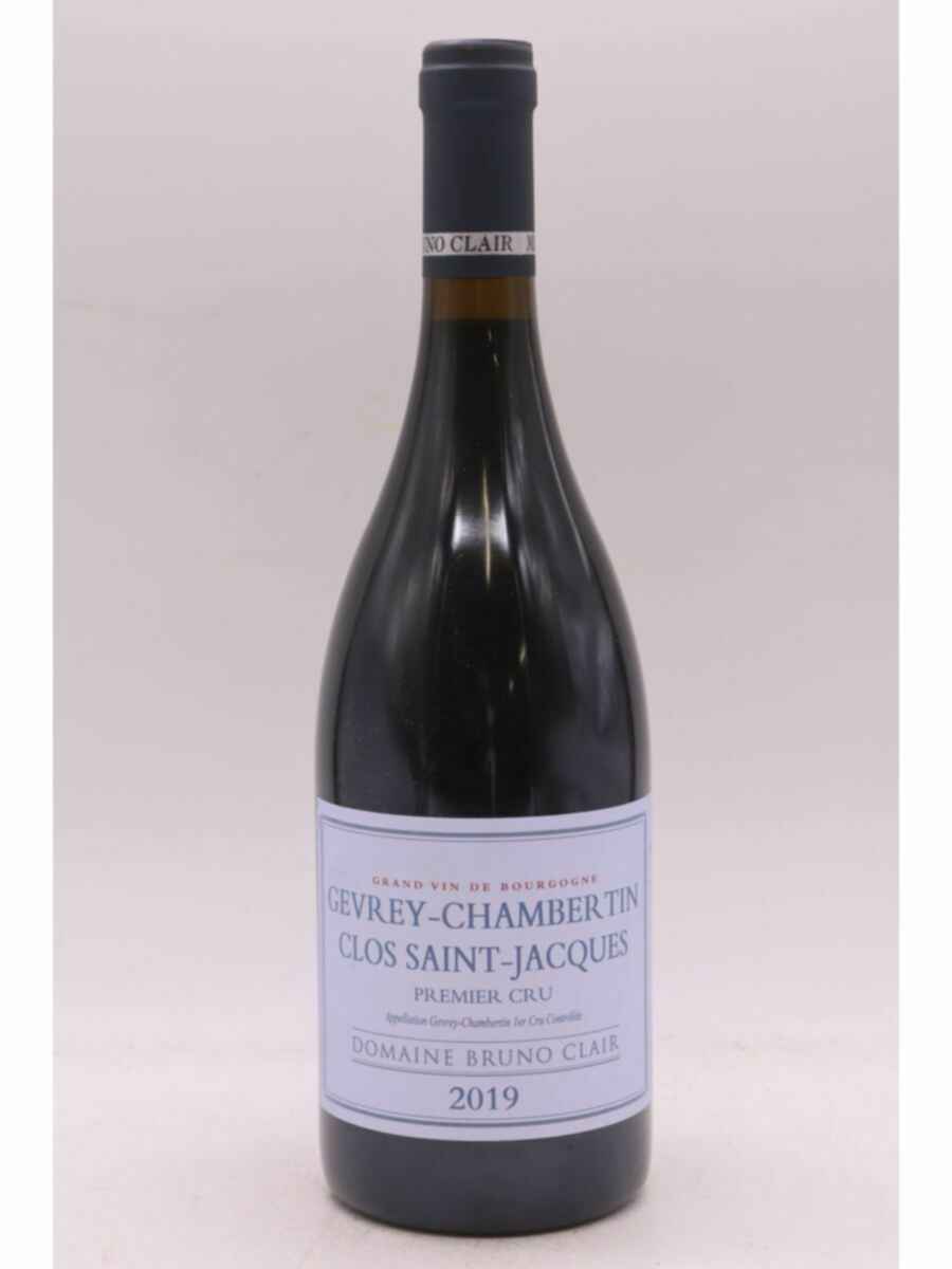 Bruno Clair Gevrey Chambertin Clos Saint-jacques 2019