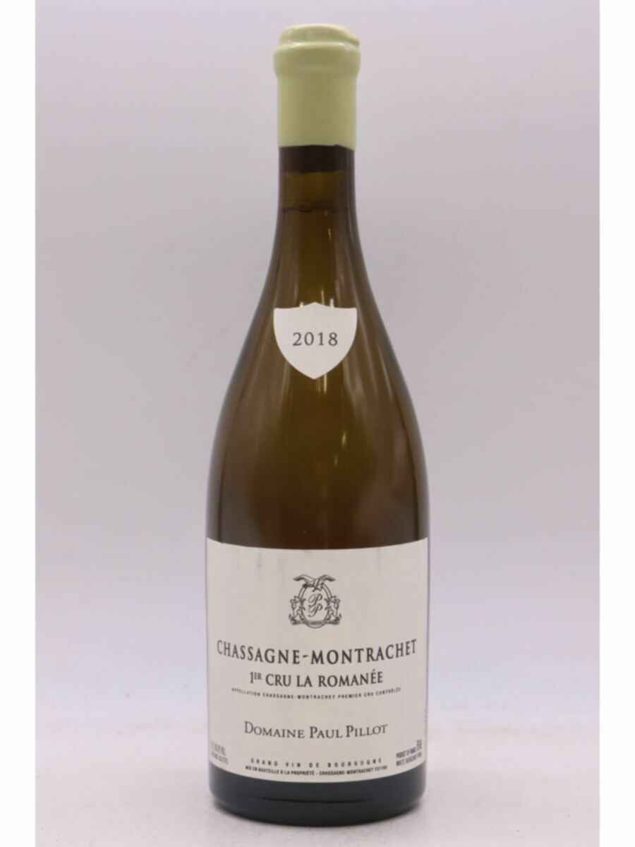 Paul Pillot Chassagne Montrachet Blanc La Romanee 1er Cru 2018