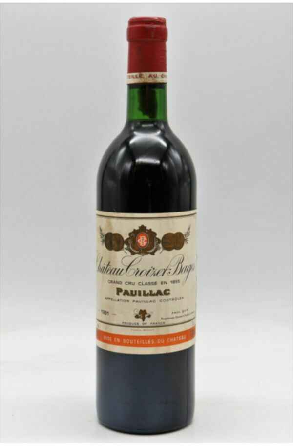 Chateau Croizet Bages 1981