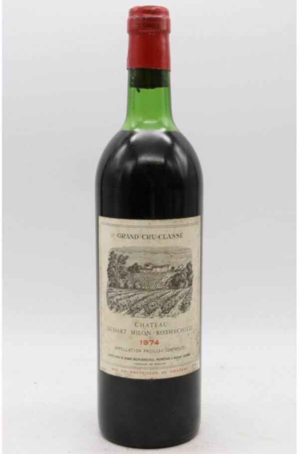 Chateau Duhart Milon Rothschild 1974