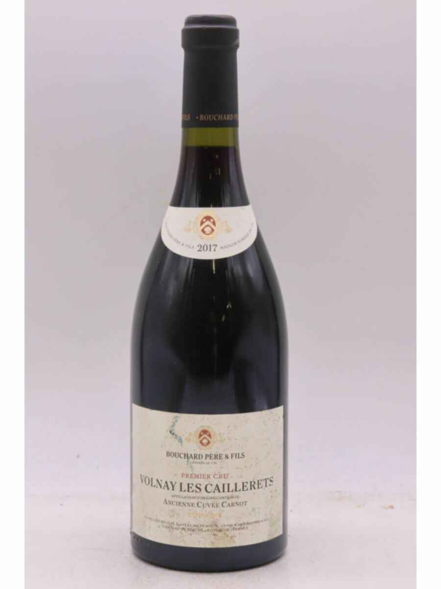 Bouchard P&f Volnay Caillerets Ancienne Cuvee Carnot 1er Cru 2017