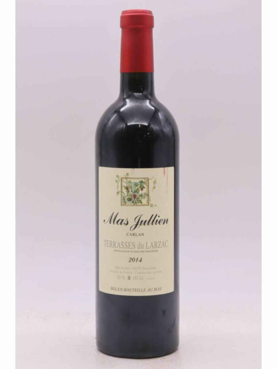 Mas Jullien Coteaux Du Languedoc Terrasses Du Larzac Carlan 2014