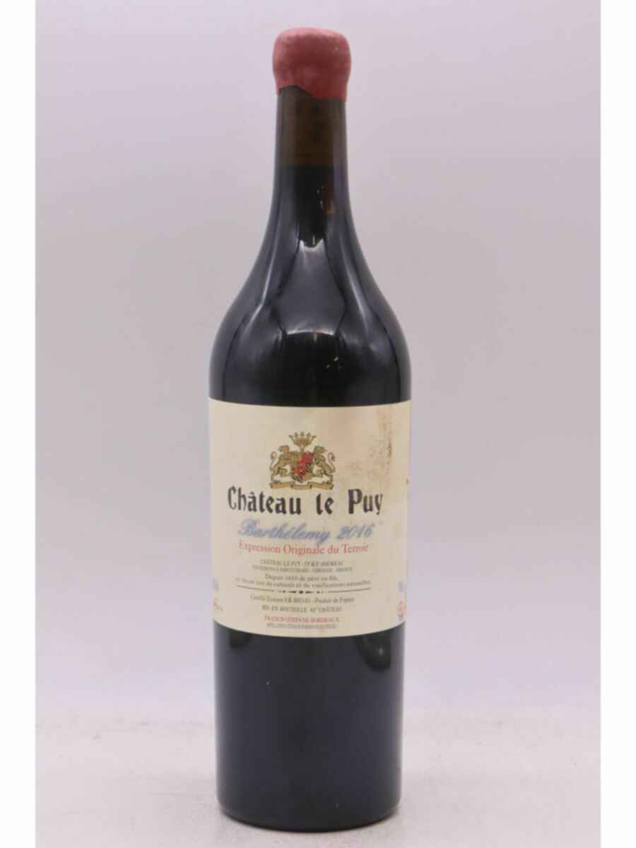 Chateau Le Puy Cuvee Barthelemy 2016