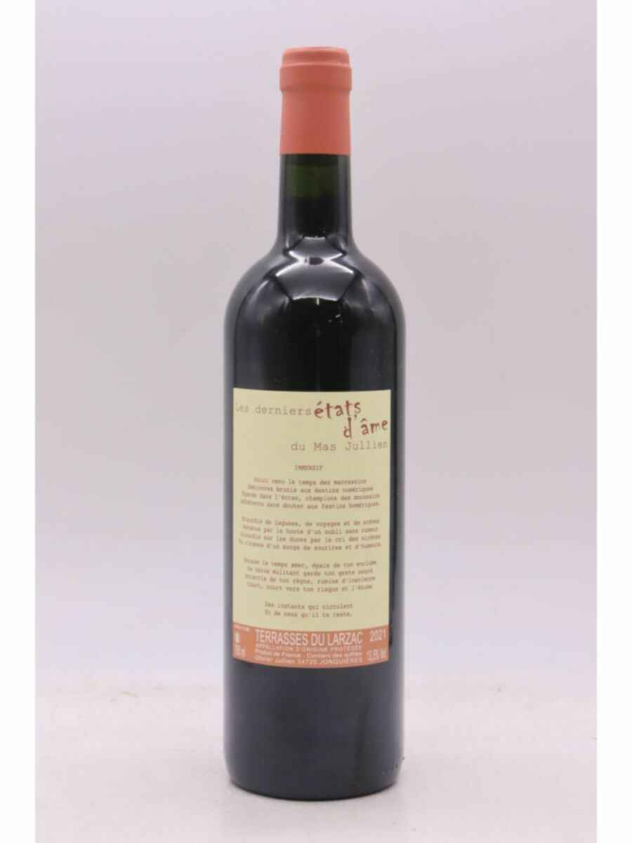 Mas Jullien Terrasses Du Larzac Etats D'ame 2021