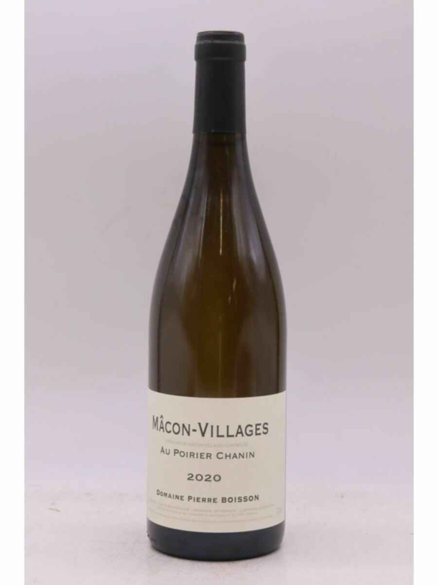 Pierre Boisson Macon Au Poirier Chanin 2020