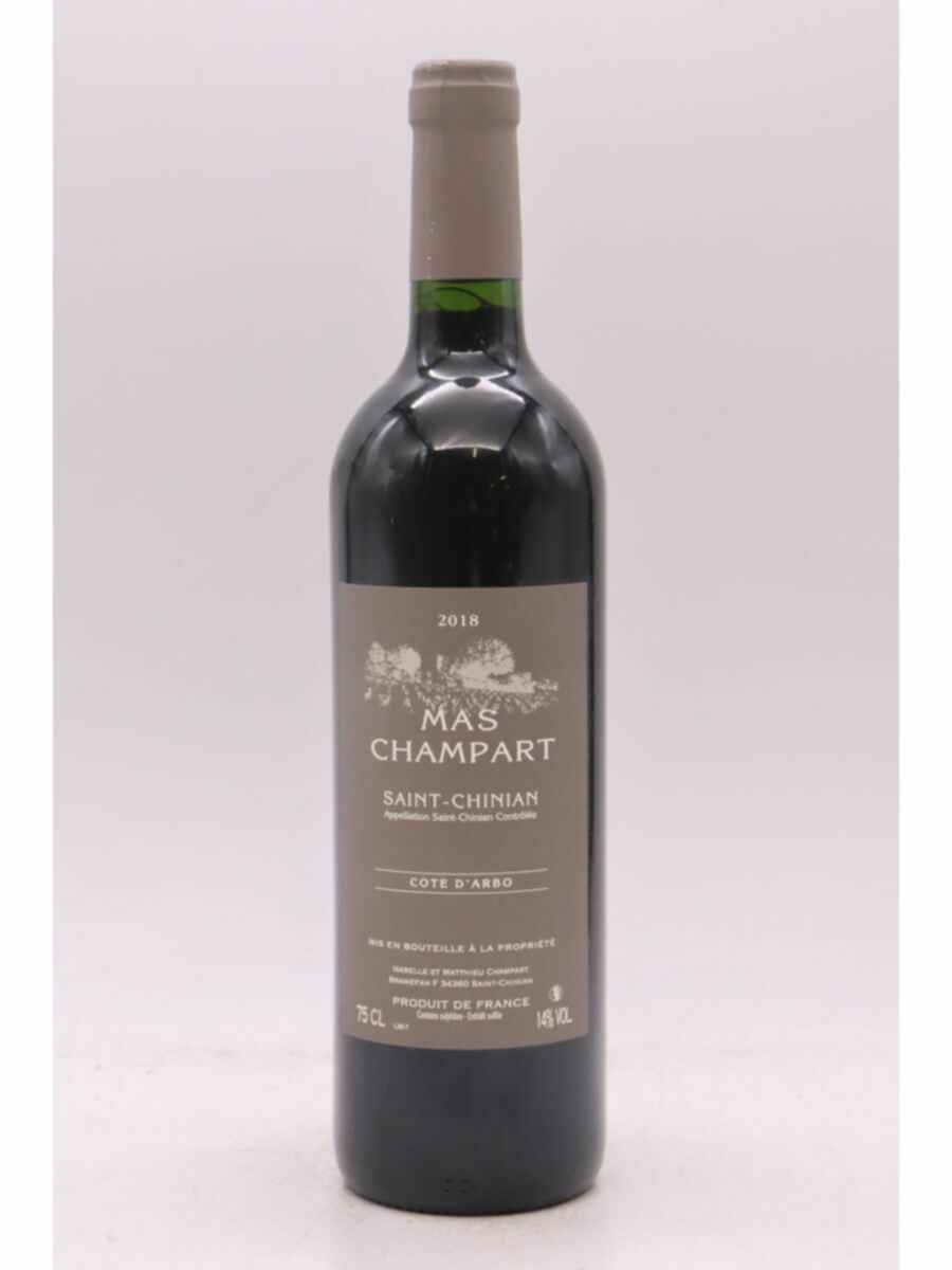 Mas Champart Saint Chinian Cote D'arbo 2018