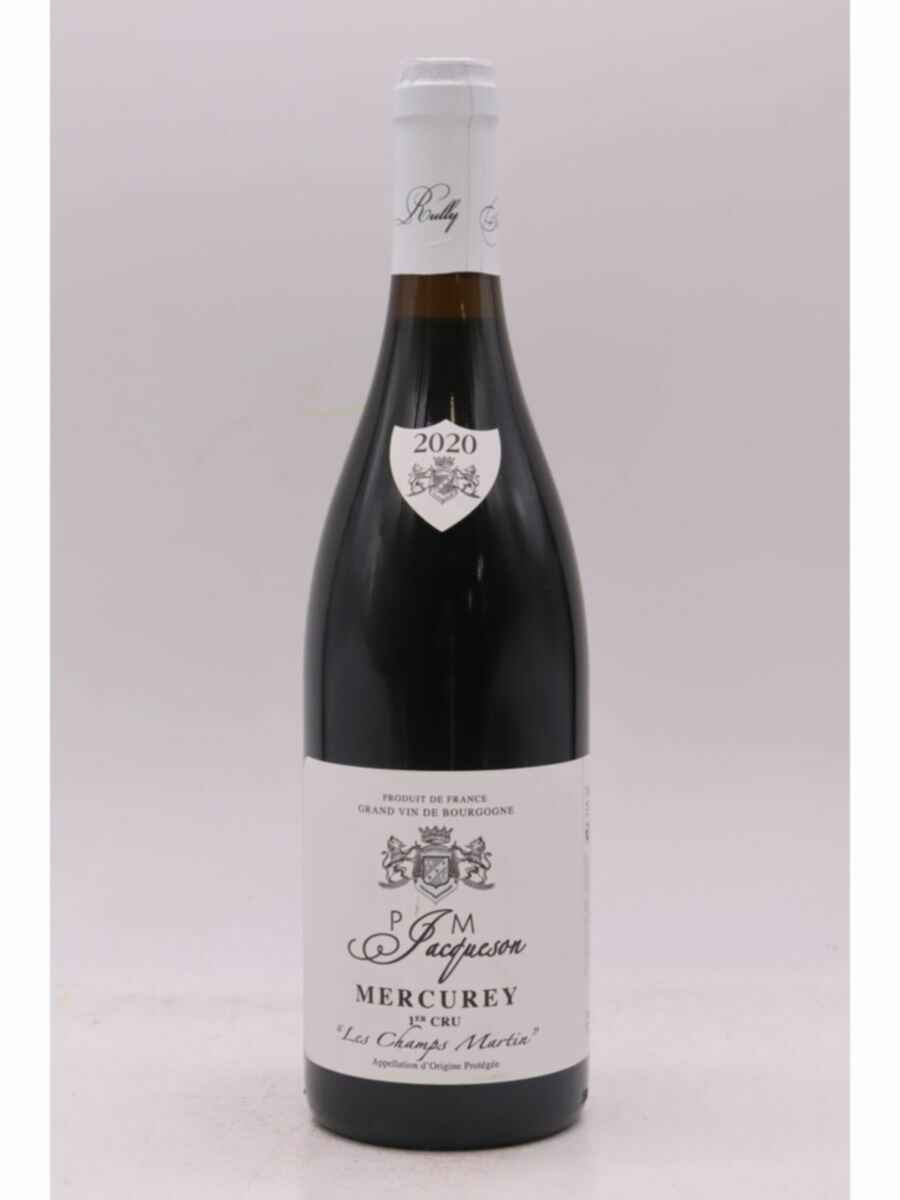 P Et M Jacquesson Mercurey Les Champs Martin 1er Cru 2020