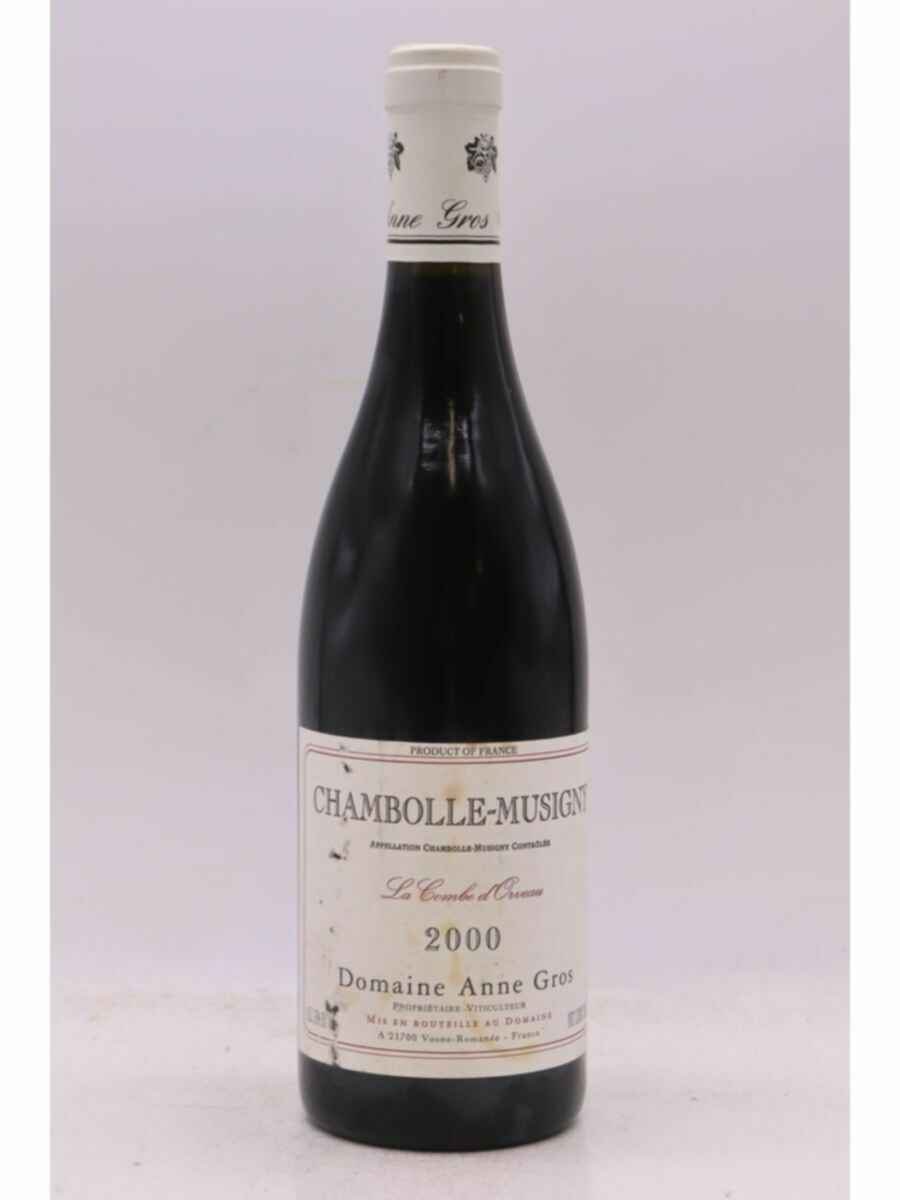 Anne Gros Chambolle Musigny La Combe D'orveau 2000
