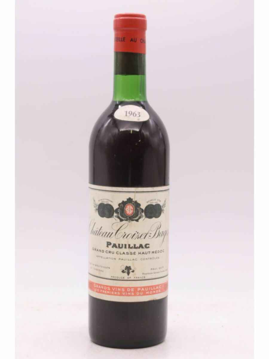 Chateau Croizet Bages 1963