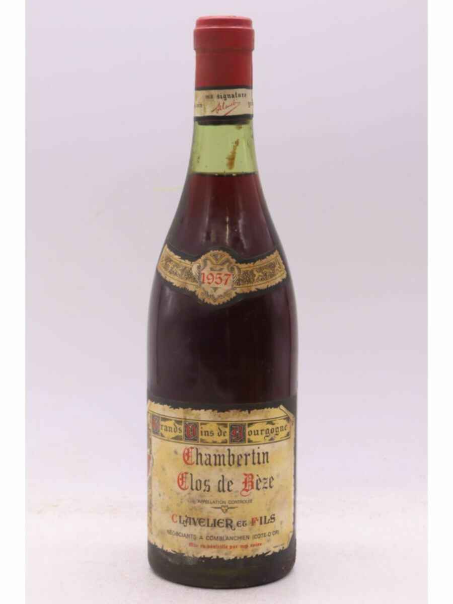Clavelier Et Fils Chambertin Clos De Beze Grand Cru 1957