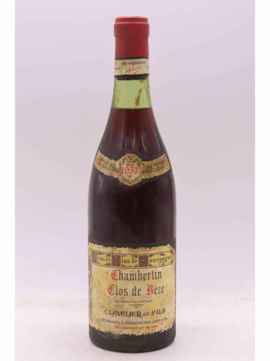 Clavelier Et Fils Chambertin Clos De Beze Grand Cru 1957